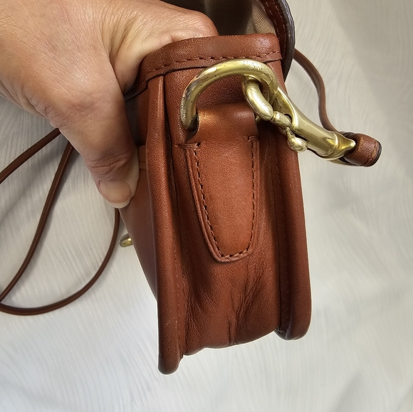 Coach Penny Brown Leather Crossbody Bag 2012 - Picture 12 of 13